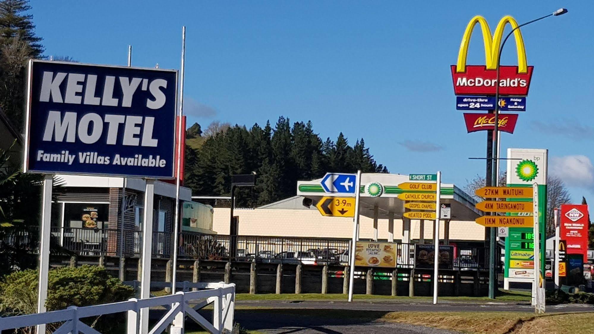 Kelly'S Riverside Motel Taumarunui Luaran gambar